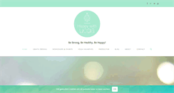 Desktop Screenshot of happywithyoga.com